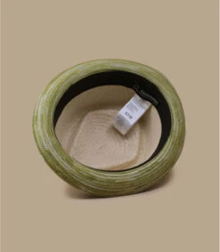 Diamond Raffia Green -Monde Chapeau diamond raffia green 4