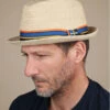 Stetson Diamond Raffia Natural 1 Stetson Diamond Raffia Natural -Monde Chapeau diamond raffia naturalpork20pie20paille20Stetson20Diamond20Raffia20natural