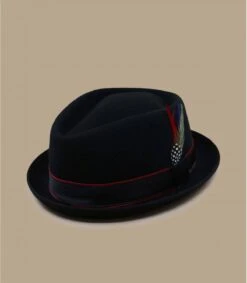 Stetson Diamond Woolfelt Cashmere Black -Monde Chapeau diamond woolfelt cashmere black 1