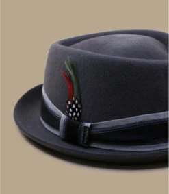 Stetson Diamond Woolfelt Grey 10 Stetson Diamond Woolfelt Grey -Monde Chapeau diamond woolfelt grey 3