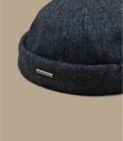 Stetson Docker Wool Grey 7 Stetson Docker Wool Grey -Monde Chapeau docker wool grey 1