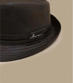 Don Kairan Brown 7 Don Kairan Brown -Monde Chapeau don kairan brownChapeau20trilby20marron