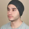 Barts Eclipse Beanie Reversible Dark Heather -Monde Chapeau eclipse beanie dark heatherbonnet20long20gris20reversible20Eclipse20Beanie20Reversible20dark20heather