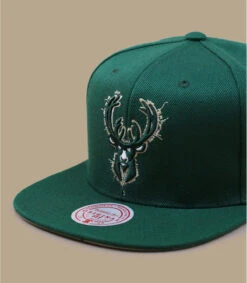 Mitchell & Ness Embroidery Glitch Snapback Bucks 10 Mitchell & Ness Embroidery Glitch Snapback Bucks -Monde Chapeau embroidery glitch snapback bucks 2