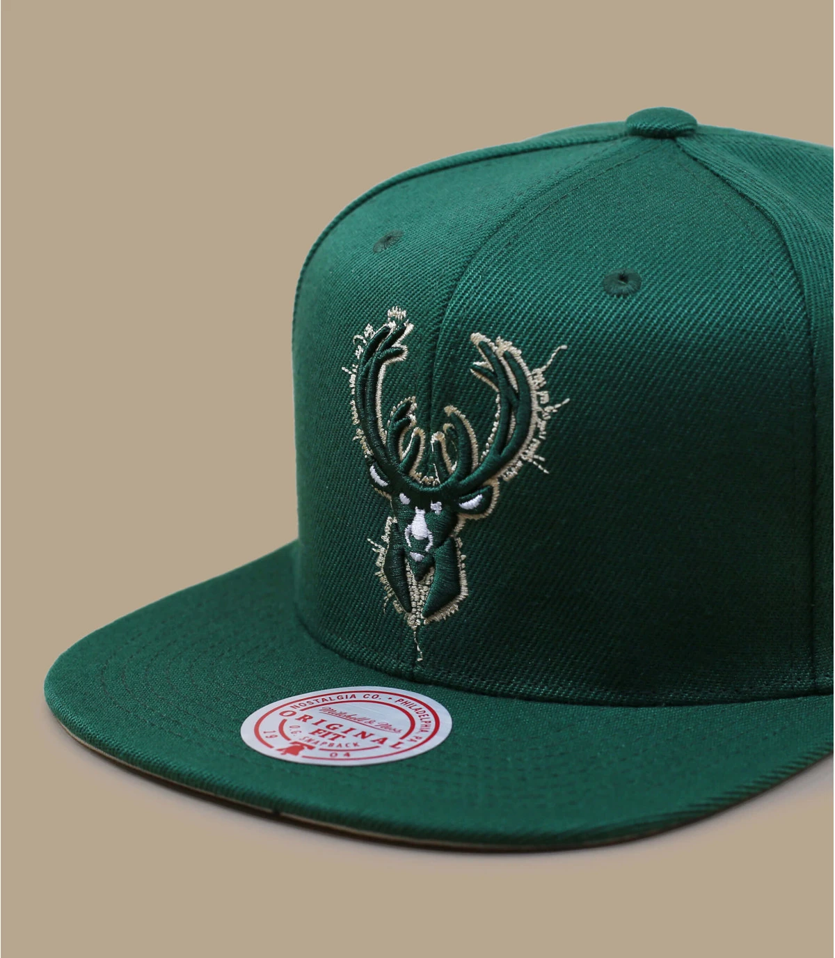 Mitchell & Ness Embroidery Glitch Snapback Bucks 5 Mitchell & Ness Embroidery Glitch Snapback Bucks – Image 3