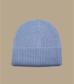 Engineered Knit Ribbed Beanie Light Grey -Monde Chapeau engineered knit ribbed beanie light grey 1