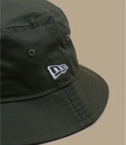 NEW ERA Essential Tapered Bucket Olive -Monde Chapeau essential tapered bucket olive 1