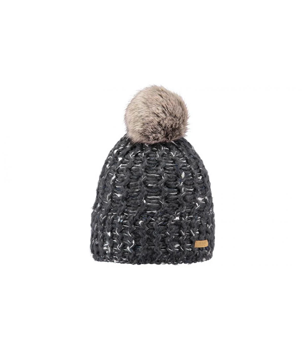 Barts Euny Beanie Dark Heather 4 Barts Euny Beanie Dark Heather – Image 2