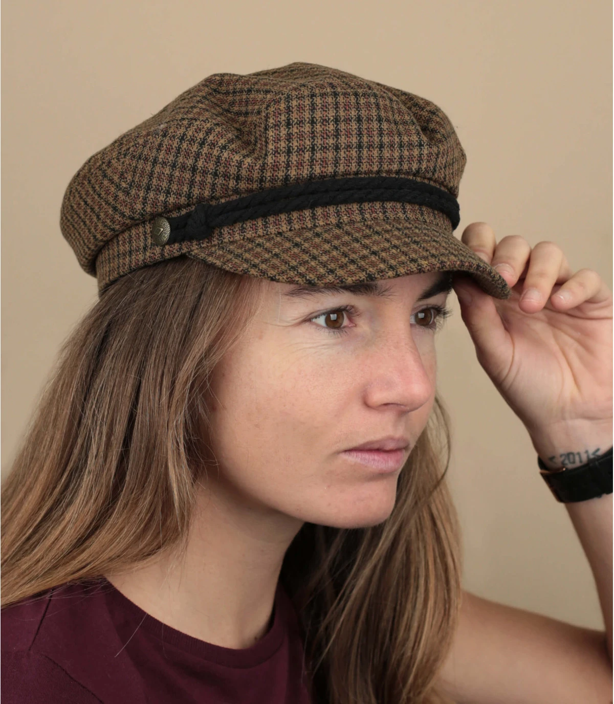 Brixton Fiddler Caramel Black 3 Brixton Fiddler Caramel Black