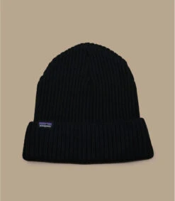 Patagonia Fisherman Rolled Beanie Black -Monde Chapeau fisherman rolled beanie black 3
