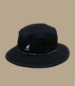 Kangol From The Jump Bucket Black 7 Kangol From The Jump Bucket Black -Monde Chapeau from the jump bucket black 1