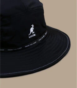 Kangol From The Jump Bucket Black 8 Kangol From The Jump Bucket Black -Monde Chapeau from the jump bucket black 2