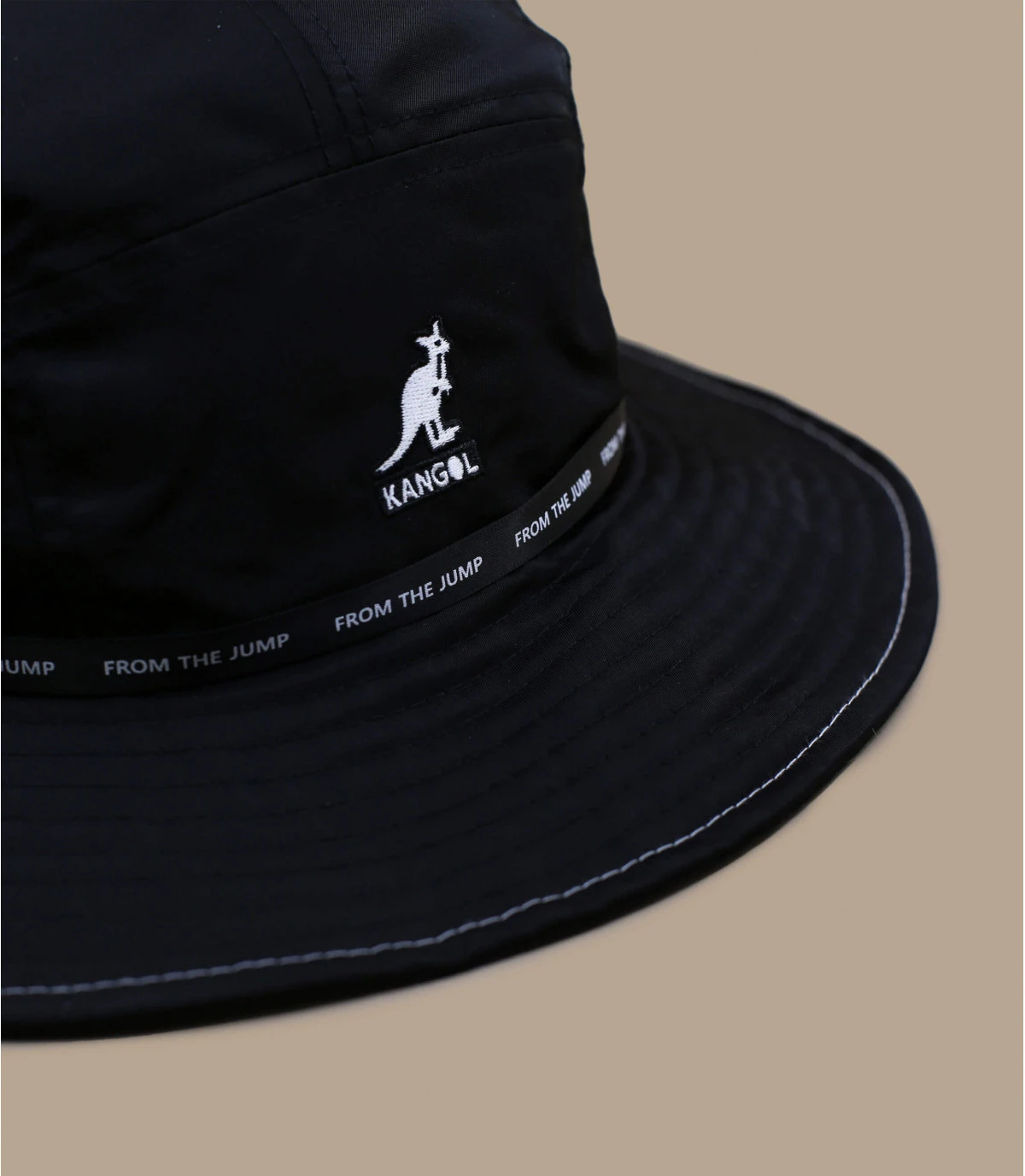 Kangol From The Jump Bucket Black 5 Kangol From The Jump Bucket Black – Image 3