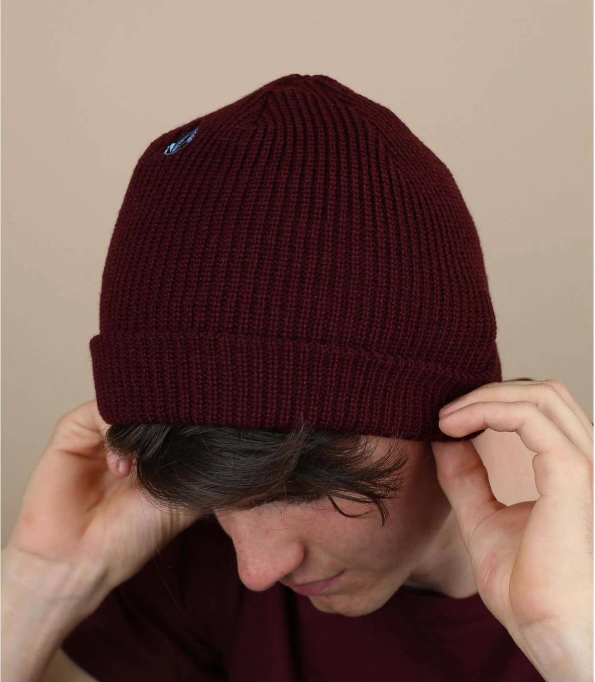 Volcom Full Stone Beanie Port 3 Volcom Full Stone Beanie Port