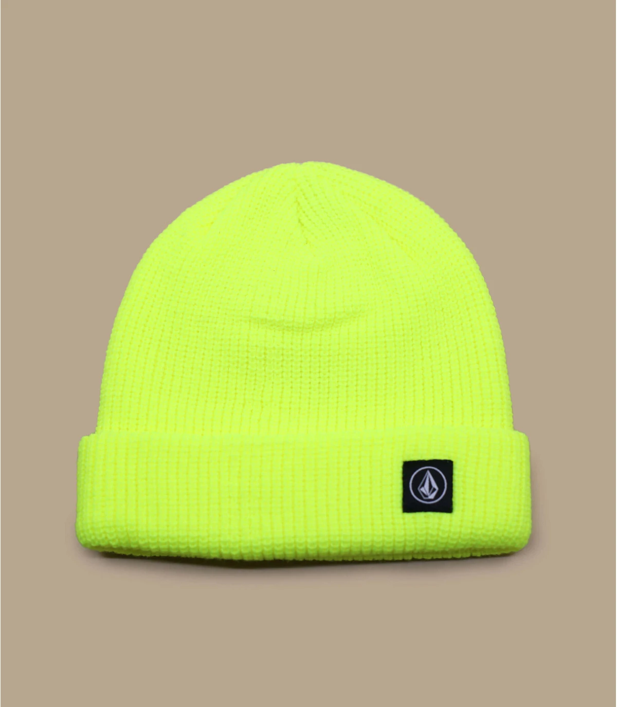 Volcom Full Stone Beanie Yellow 4 Volcom Full Stone Beanie Yellow – Image 2