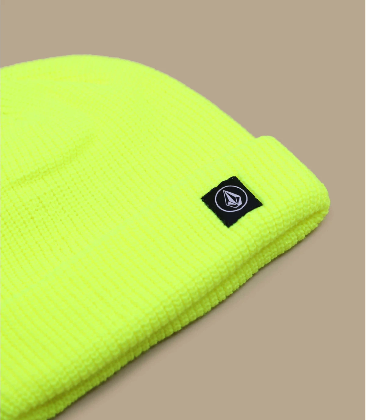 Volcom Full Stone Beanie Yellow 5 Volcom Full Stone Beanie Yellow – Image 3