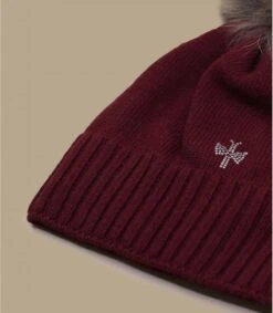 Giulia Real Fur Dark Red -Monde Chapeau giulia real fur dark red 2