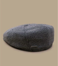 Stetson Hatteras Cotton Jersey Blue White -Monde Chapeau hatteras cotton jersey blue white 2