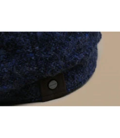 Stetson Hatteras Donegal Navy Blue -Monde Chapeau hatteras donegal navy blueberet20gavroche20bleu20laine