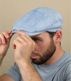 Stetson Hatteras Linen Light Blue