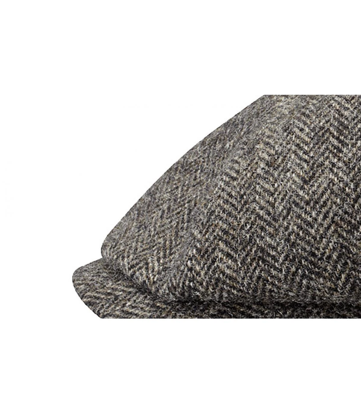 Stetson Hatteras Woolrich Grise Foncée 4 Stetson Hatteras Woolrich Grise Foncée – Image 2