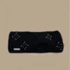 Seeberger Headband With Pearl Black -Monde Chapeau headband with pearl black