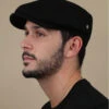 Horace Noir -Monde Chapeau horace noirberet20gavroche20noir20laine20Horace20noir