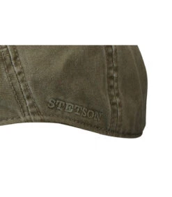 Stetson Ivy Cap Cotton Olive -Monde Chapeau ivy cap cotton oliveberet20coton20vert20olive20Stetson