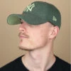 NEW ERA Jersey Ess 9Forty NY Olive Green