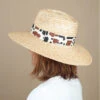 Brixton Joanna Straw Honey Cattle -Monde Chapeau joanna straw honey cattlechapeau20paille20vache20Joanna20Straw20honey20cattle