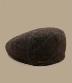 Stetson Kent Wool EF Brown Herringbone -Monde Chapeau kent wool ef brown herringbone 3