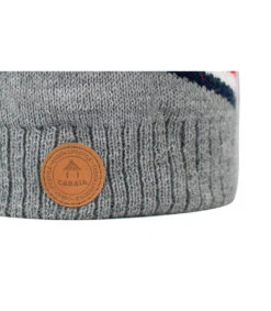 Cabaïa Last Call Grey -Monde Chapeau last call greybonnet20pompon20gris20rayure