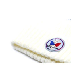 Lespi Blanc -Monde Chapeau lespi blancbonnet20pompon20blanc20gris