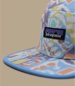 Patagonia Maclure 5 Panel Thriving Planet Lago Blue 10 Patagonia Maclure 5 Panel Thriving Planet Lago Blue -Monde Chapeau maclure 5 panel thriving planet lago blue 2