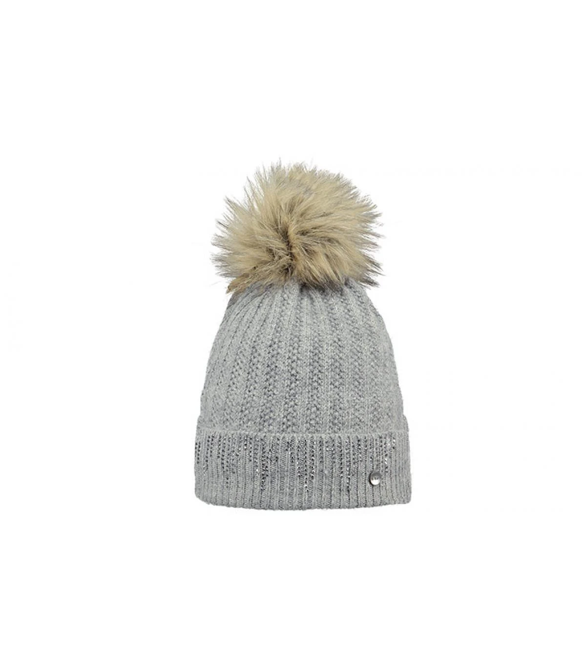 Barts Marigold Beanie Heather Grey 4 Barts Marigold Beanie Heather Grey – Image 2