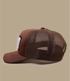 OBEY Marked Trucker Sepia -Monde Chapeau marked trucker sepia 3