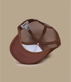 OBEY Marked Trucker Sepia -Monde Chapeau marked trucker sepia 5