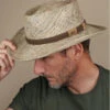 Bailey Melton Natural 2 Bailey Melton Natural -Monde Chapeau melton naturalfedora20lien20cuir20Bailey20Melton20natural