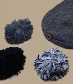 Meribel Gris -Monde Chapeau meribel gris 3