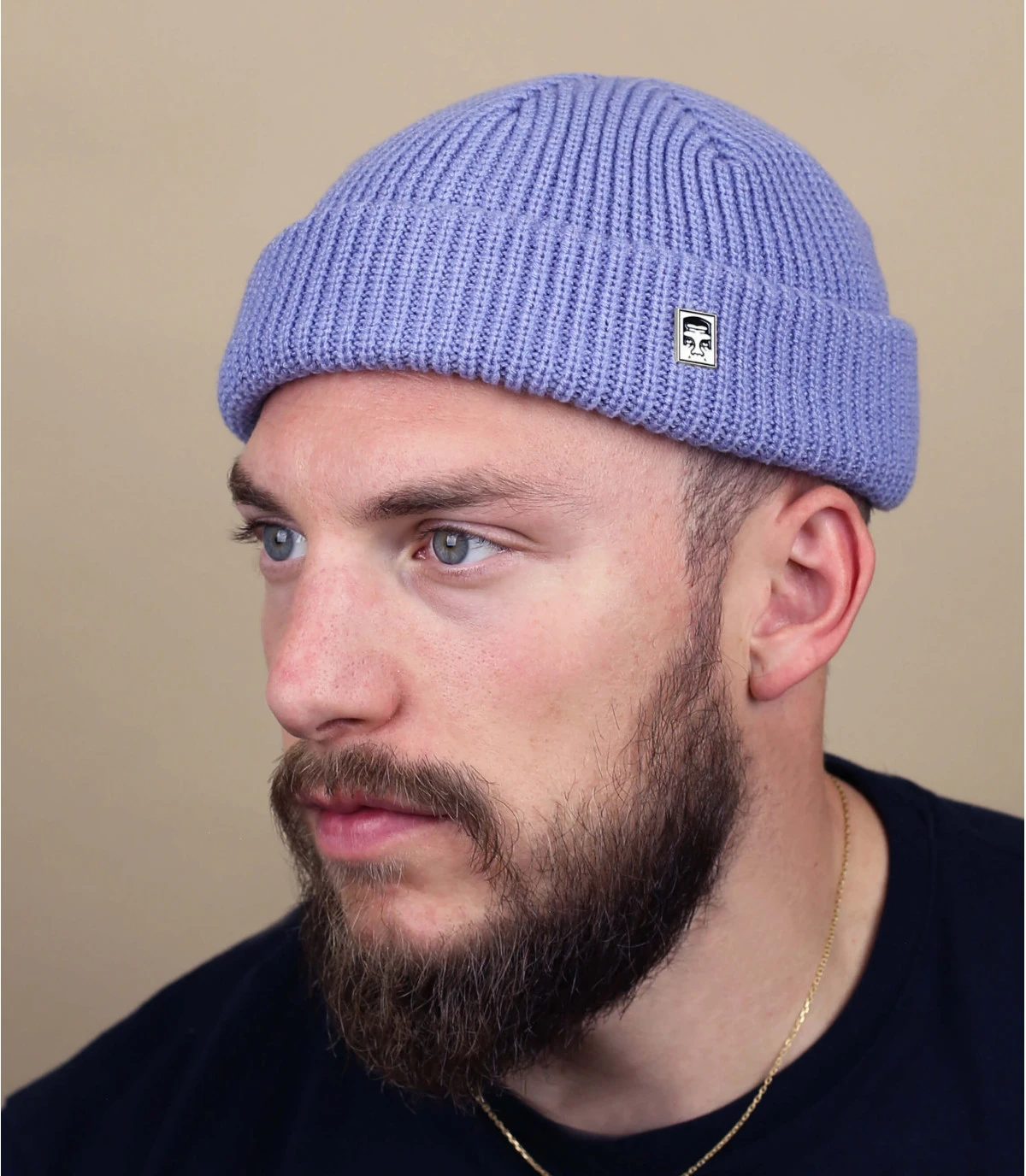 OBEY Micro Beanie Orchid 3 OBEY Micro Beanie Orchid