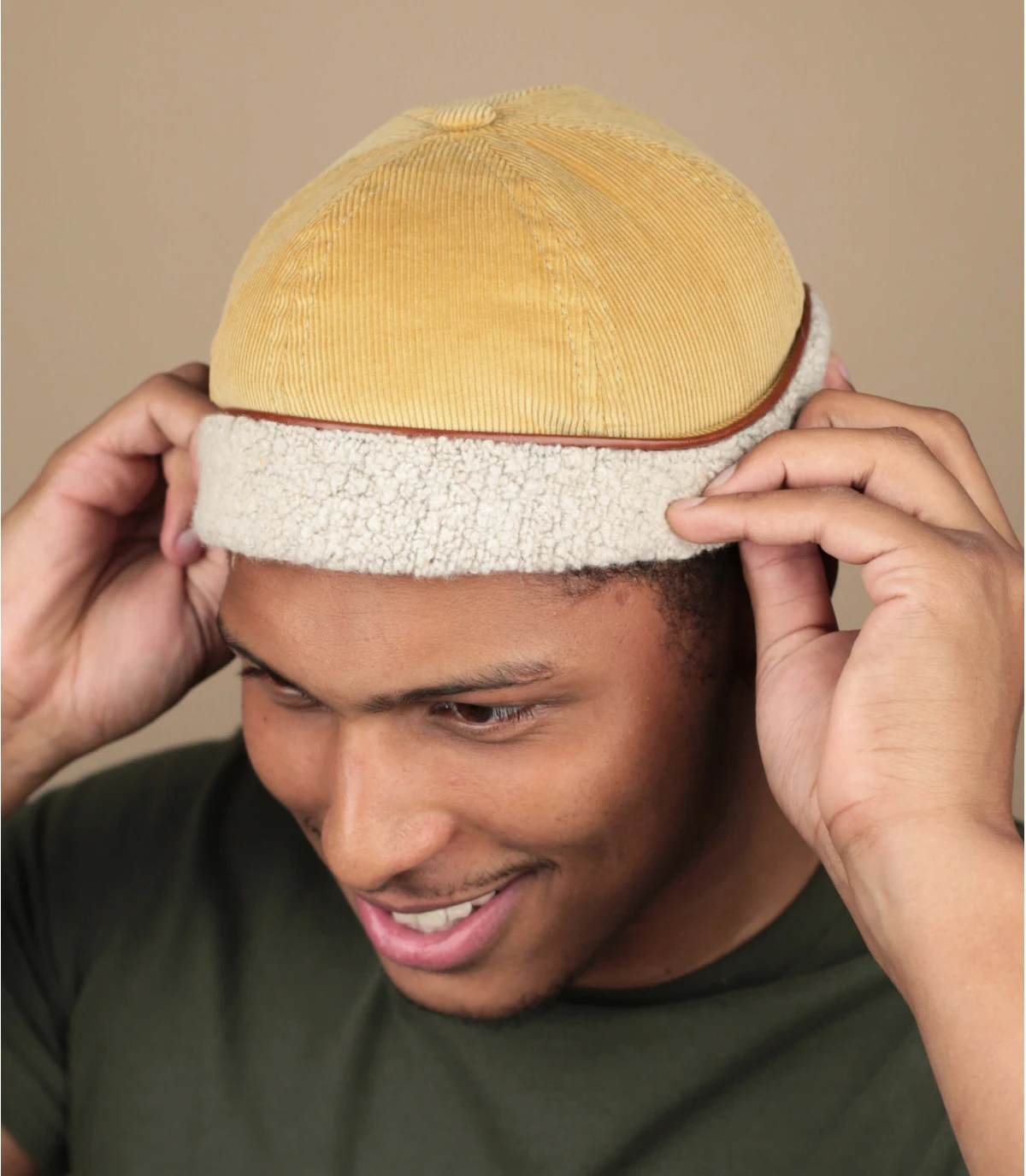 Miki Corduroy & Fleece Sand 3 Miki Corduroy & Fleece Sand