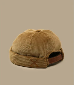 Miki Velvet Corduroy Tan 8 Miki Velvet Corduroy Tan -Monde Chapeau miki velvet corduroy tan 1