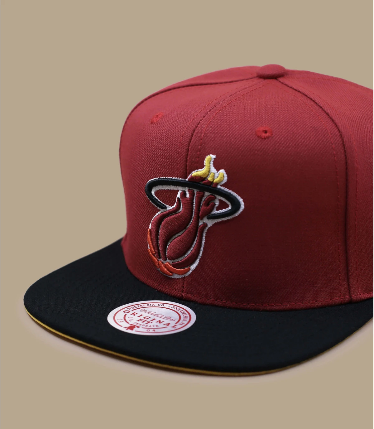 Mitchell & Ness NBA Core Basic Snapback Heat 4 Mitchell & Ness NBA Core Basic Snapback Heat – Image 2