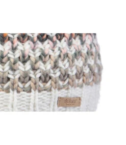 Barts Nicole Beanie Cream 8 Barts Nicole Beanie Cream -Monde Chapeau nicole beanie creambonnet20pompon20rayures20beige