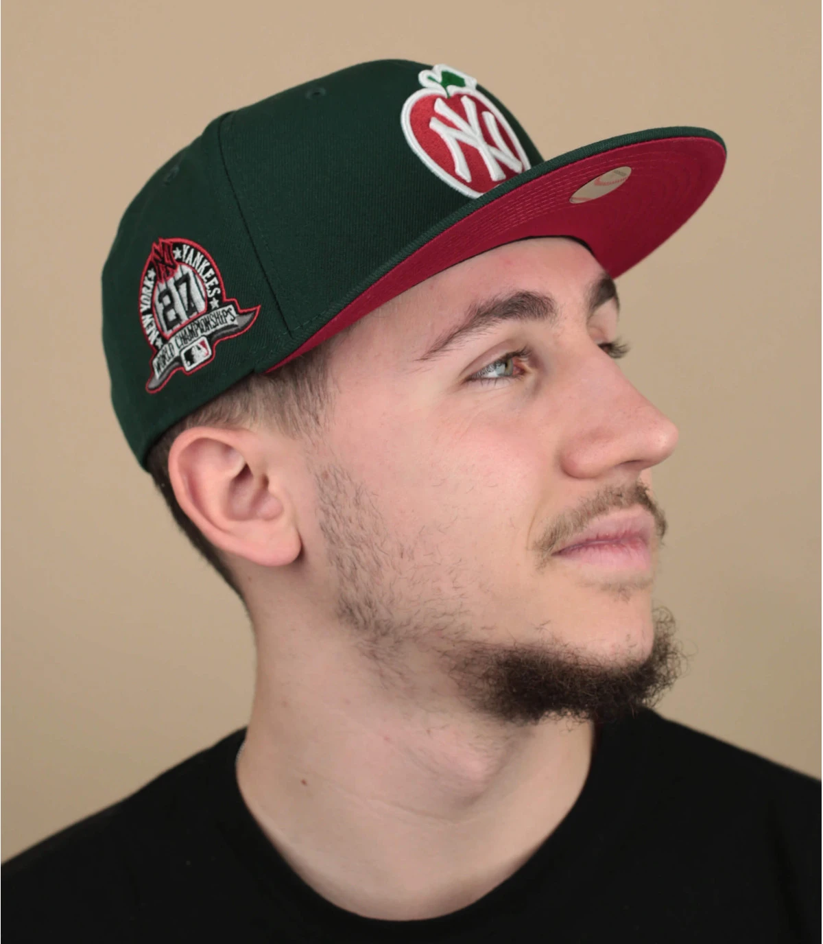 NEW ERA NY Apple 9Fifty Dark Green 3 NEW ERA NY Apple 9Fifty Dark Green