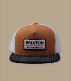 Brixton Palmer Proper Trucker Phoenix Orange Black White -Monde Chapeau palmer proper trucker phoenix orange black white 1