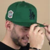 NEW ERA Patch 59Fifty LA Dark Green 2 NEW ERA Patch 59Fifty LA Dark Green -Monde Chapeau patch 59fifty la dark green