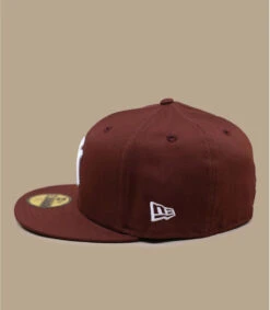 NEW ERA Patch 59Fifty NY Walnut Brown -Monde Chapeau patch 59fifty ny walnut brown 3