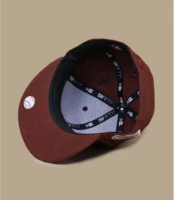 NEW ERA Patch 59Fifty NY Walnut Brown -Monde Chapeau patch 59fifty ny walnut brown 5