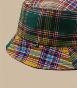HUF Patchwork Bucket Multi 8 HUF Patchwork Bucket Multi -Monde Chapeau patchwork bucket multi 2